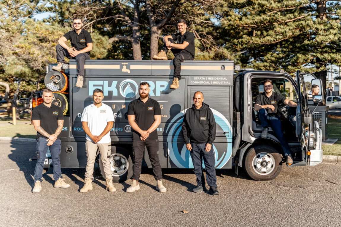 The EKORP Plumbing team